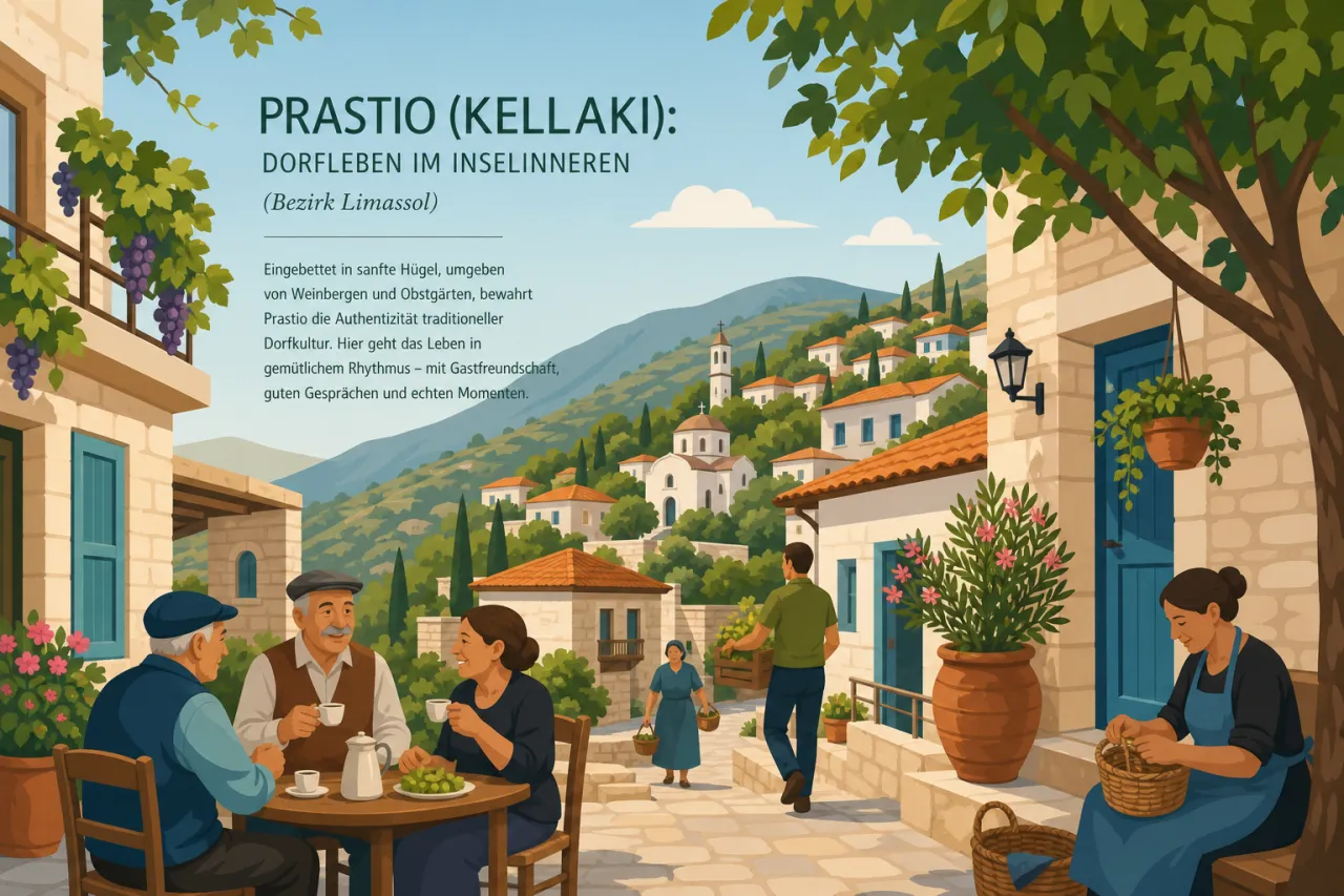 Prastio (Kellaki): Authentisches zyprisches Dorfleben erleben