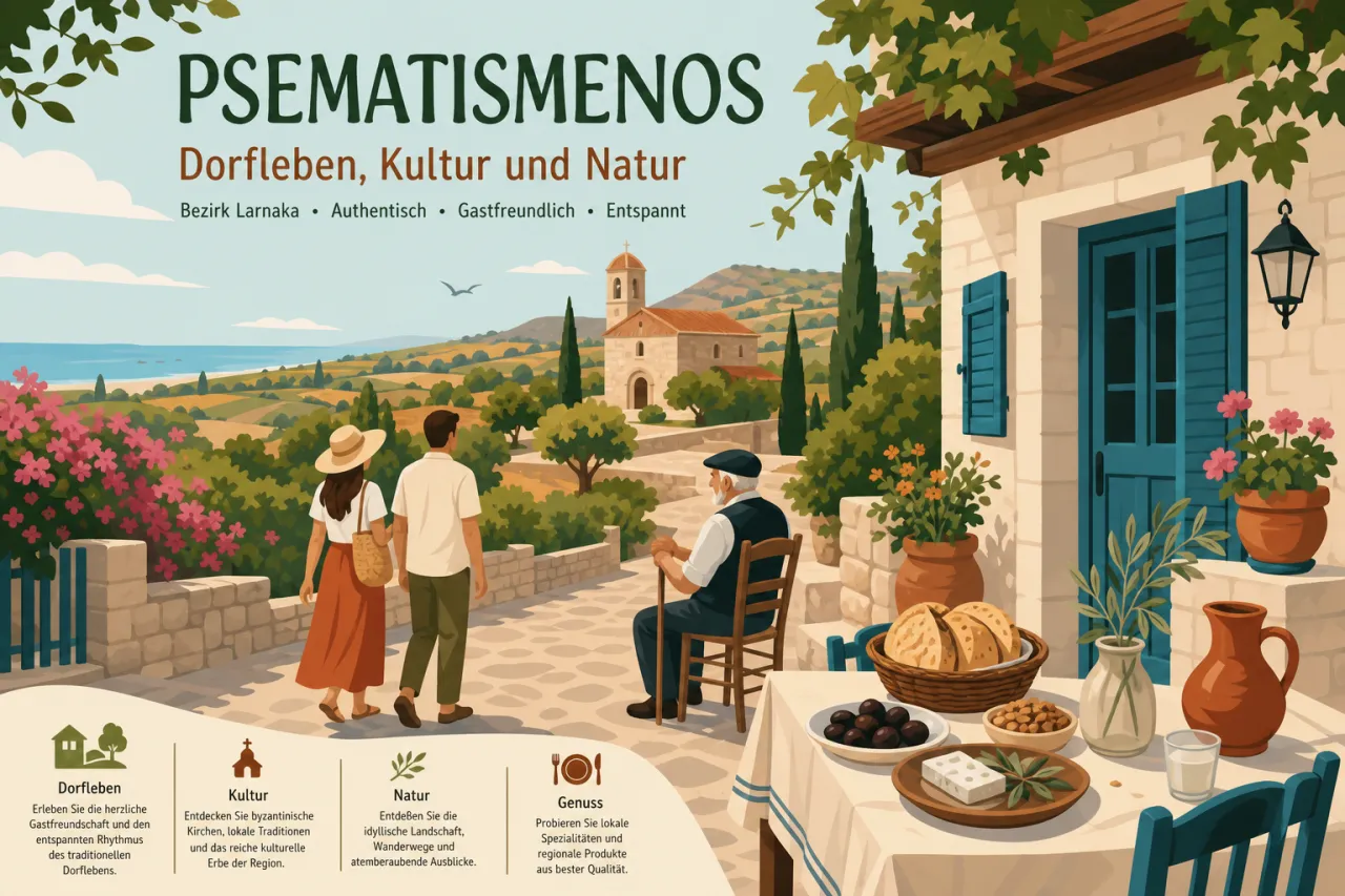 Psematismenos: Authentisches Dorfleben und kulturelle Erlebnisse