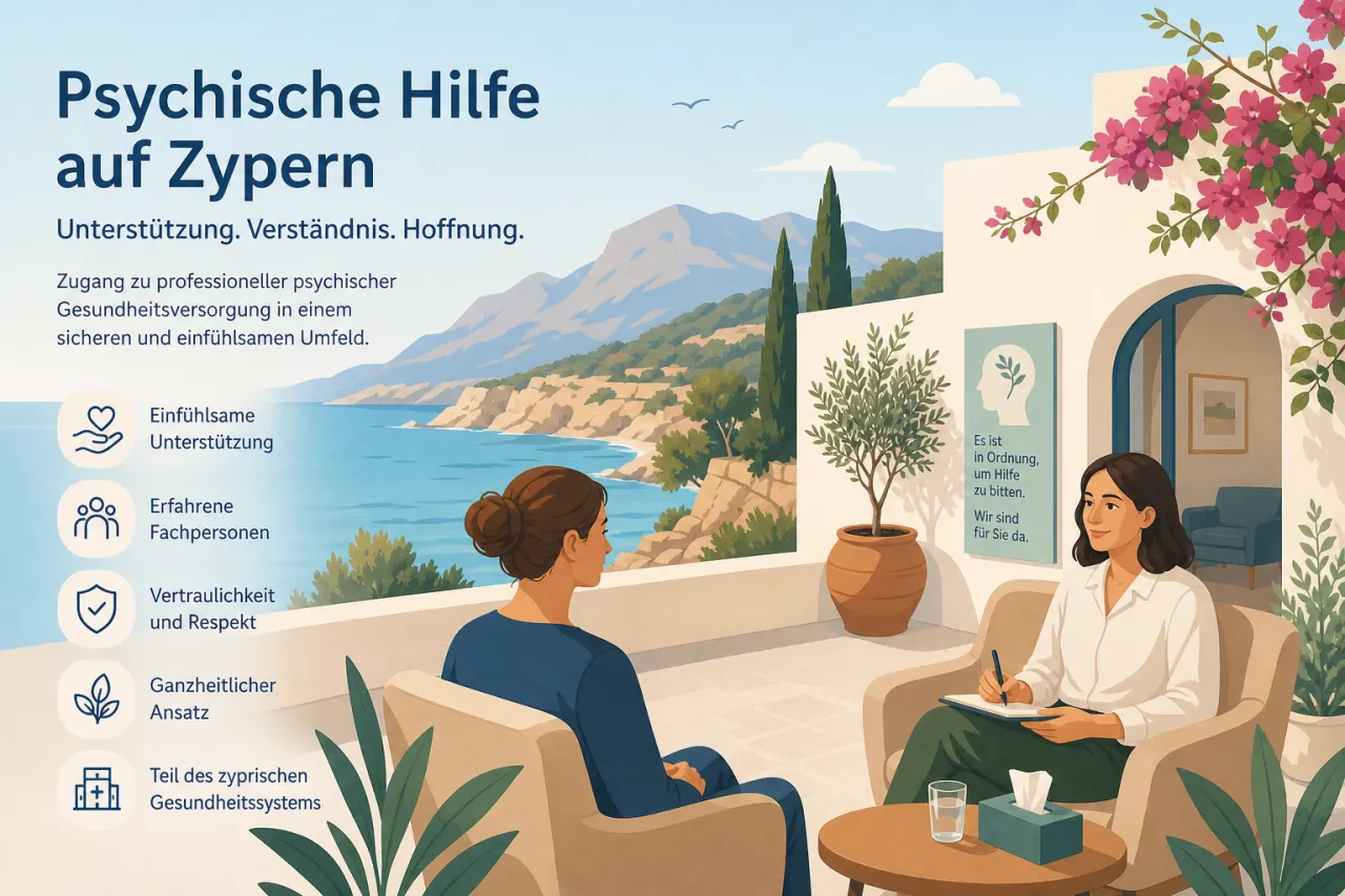 Psychische Gesundheit und Beratungsdienste in Zypern