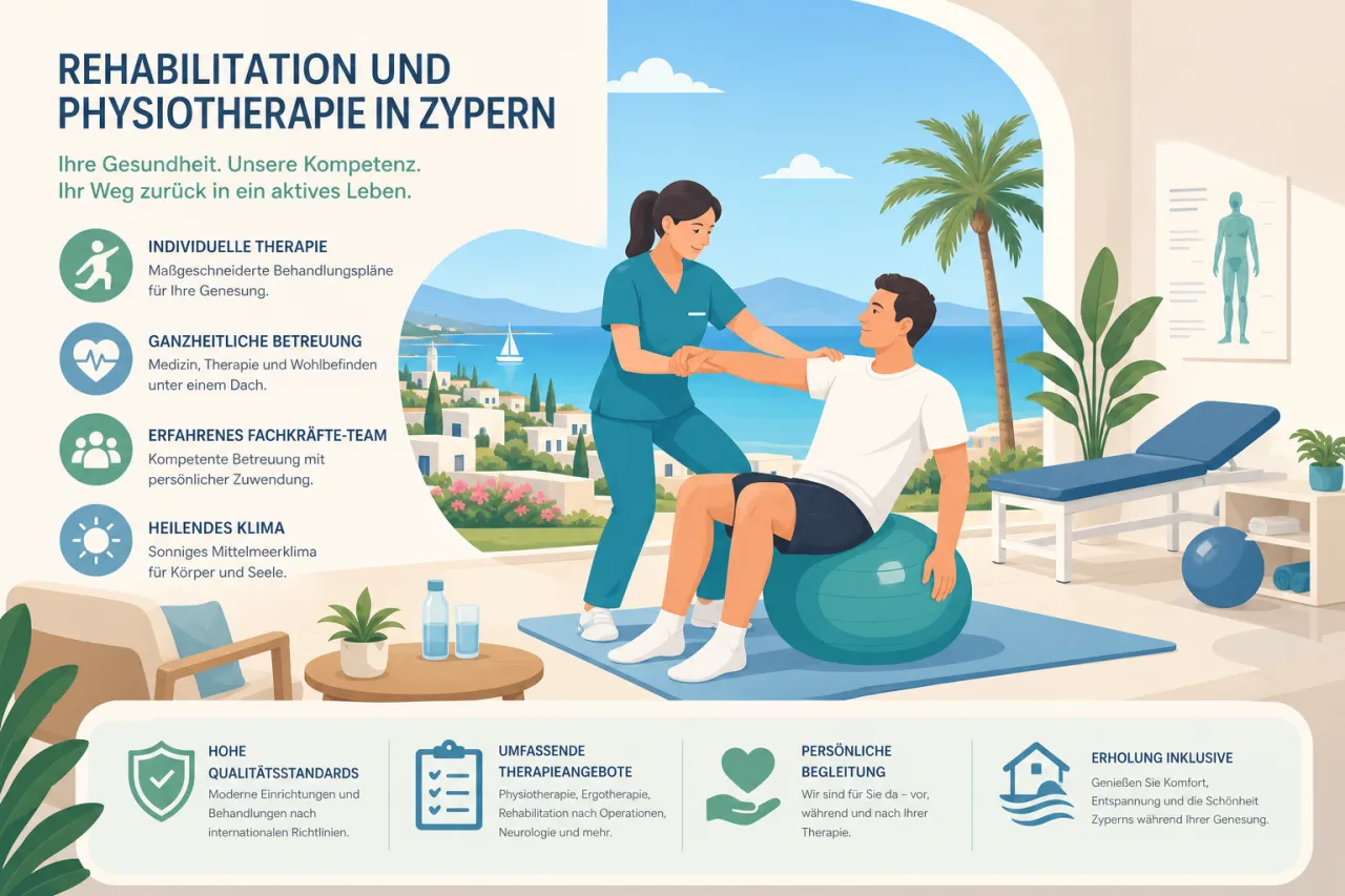 Rehabilitation und Physiotherapie in Zypern