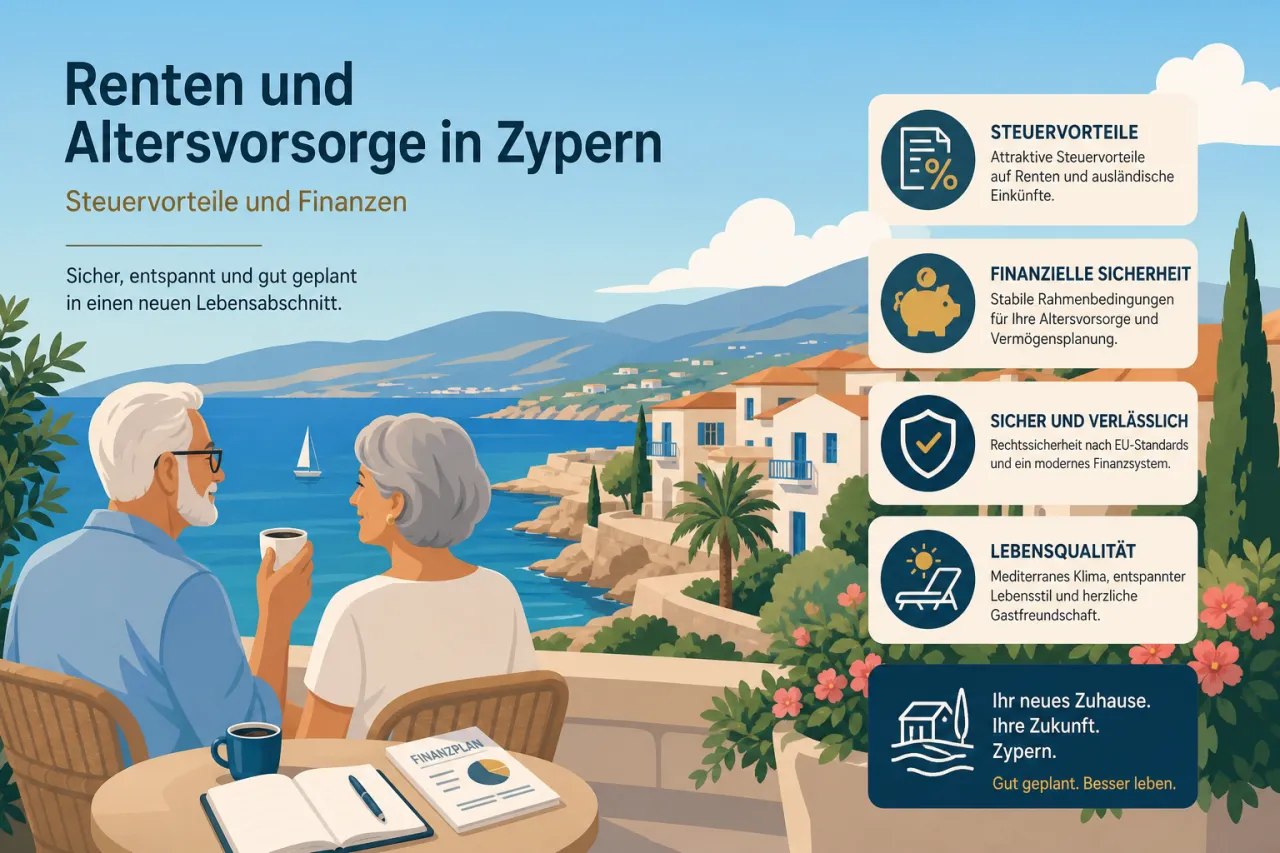 Renten und Altersvorsorge für Auswanderer in Zypern