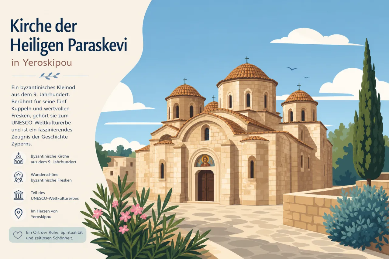 Saint Paraskevi Church in Yeroskipou: Religiöses Erbe und byzantinische Architektur