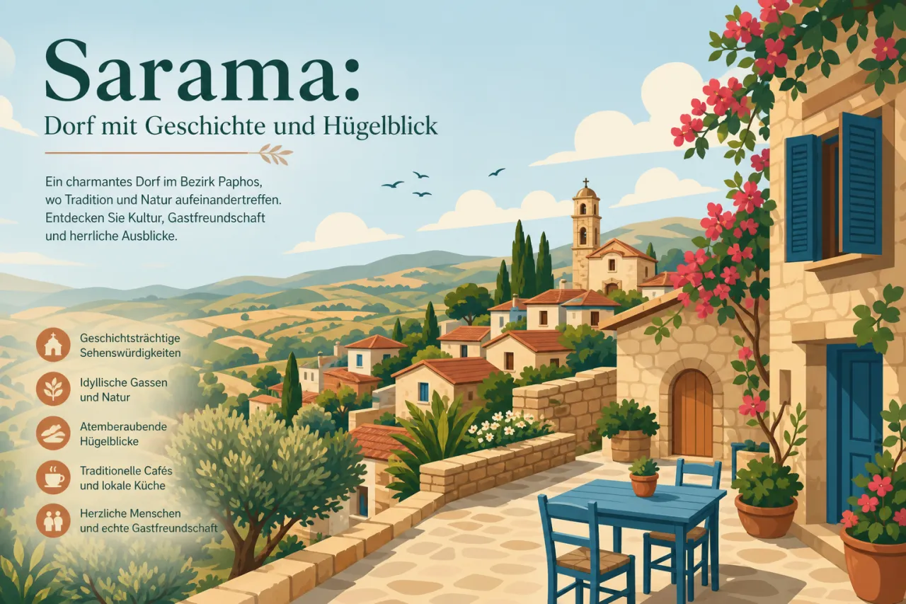 Sarama: Ein malerisches Dorf mit reicher Geschichte
