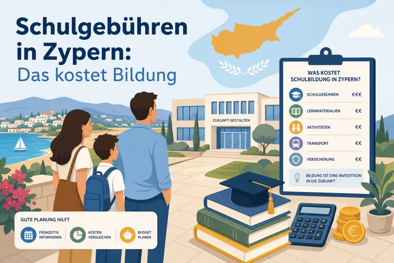 Schulgebühren und Bildungskosten in Zypern
