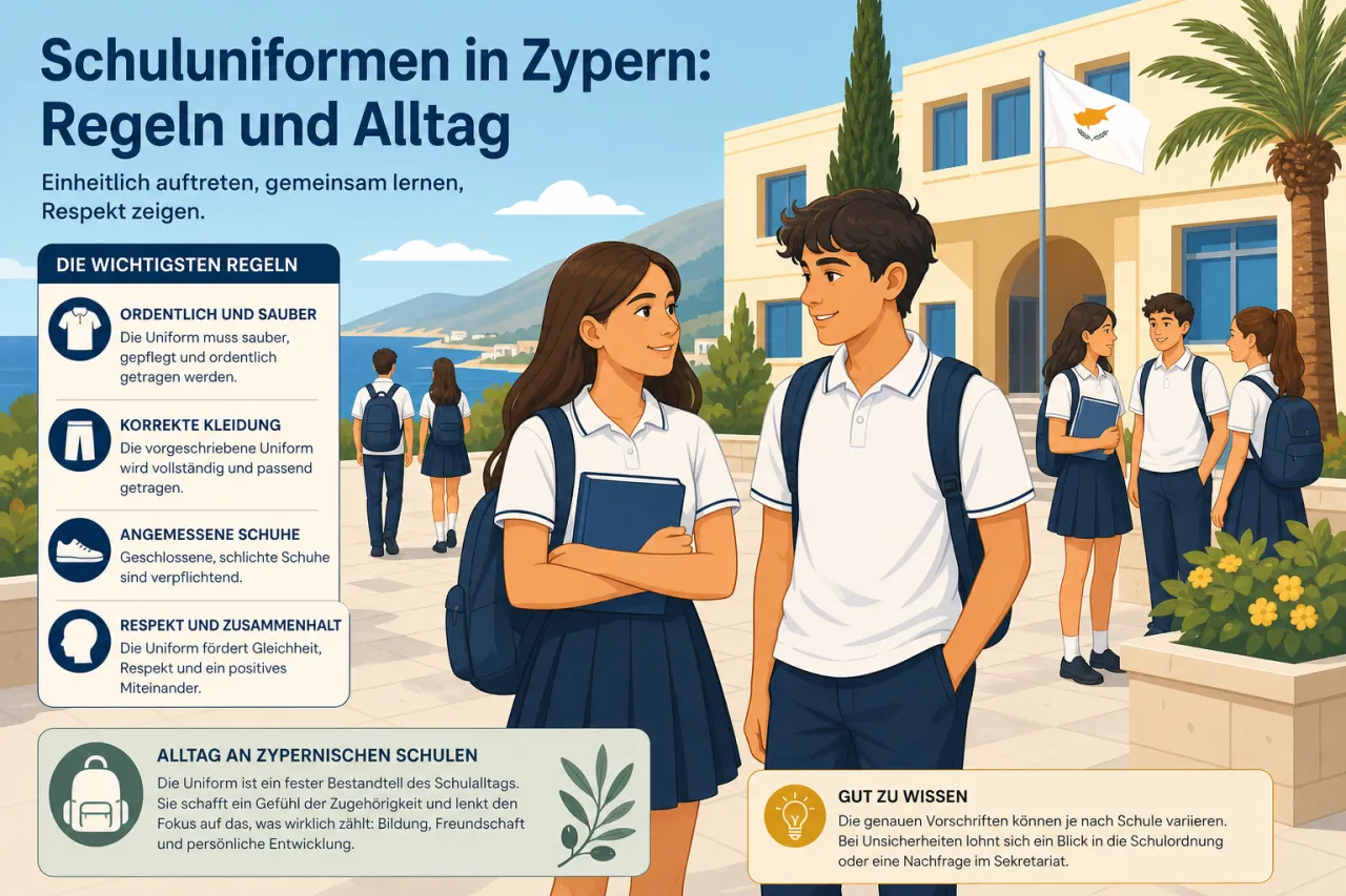 Schuluniformen in Zypern: Vorschriften und Kultur