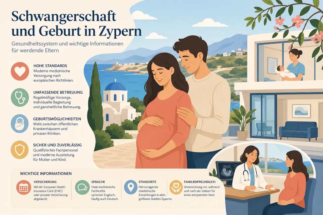 Schwangerschaft und Geburt in Zypern: Was werdende Eltern wissen müssen