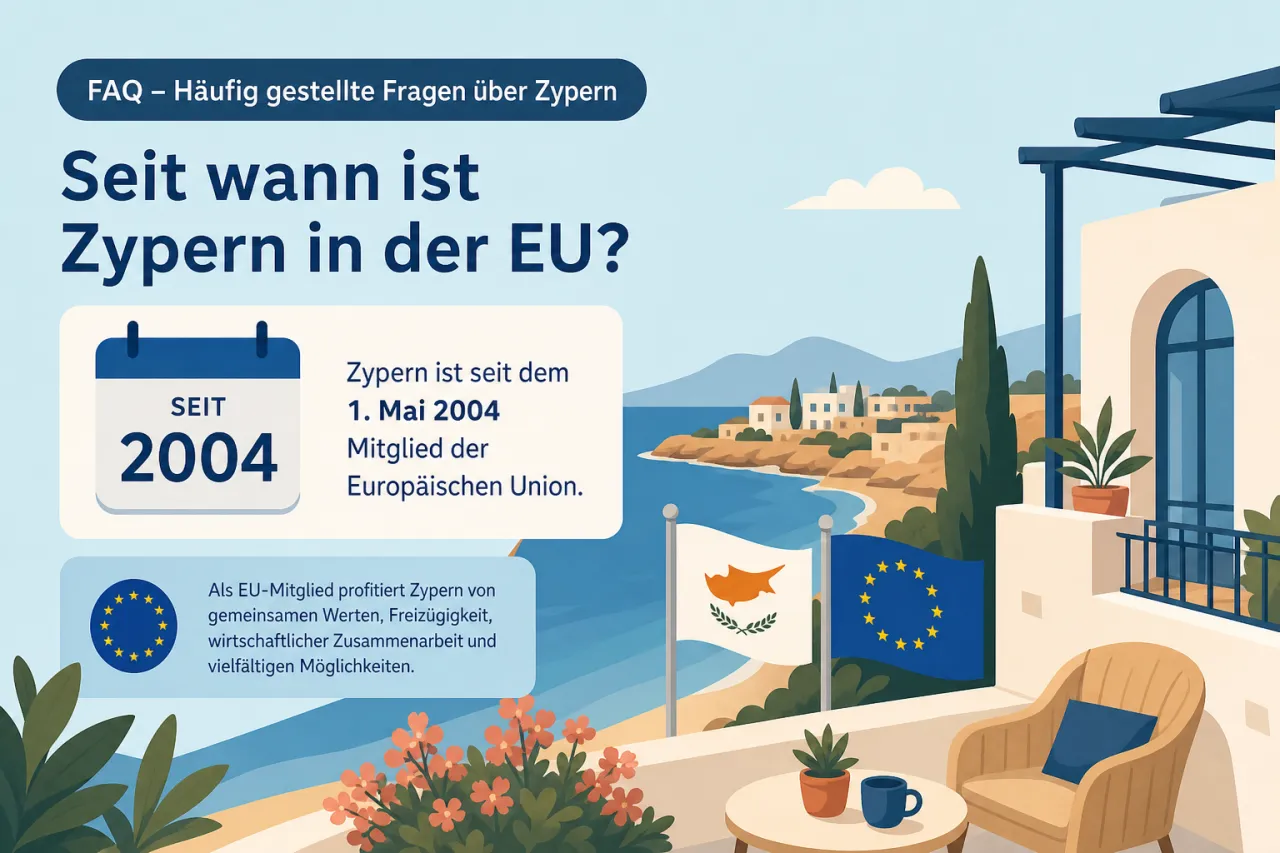 Seit wann ist Zypern in der EU?
