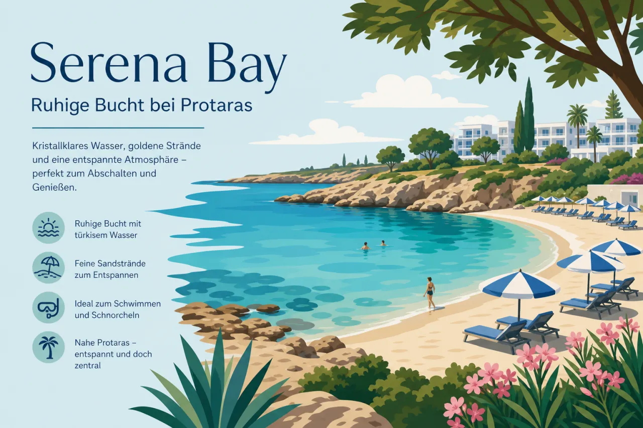 Serena Bay: Ruhige Bucht bei Protaras
