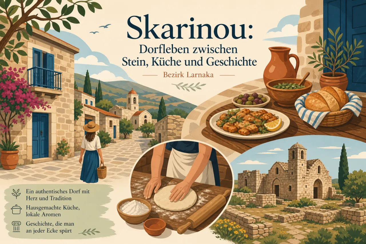 Skarinou: Authentisches zyprisches Dorfleben erleben