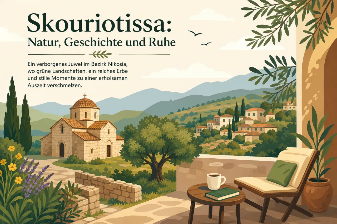 Skouriotissa: Ein ruhiger Rückzugsort mit beeindruckender Natur