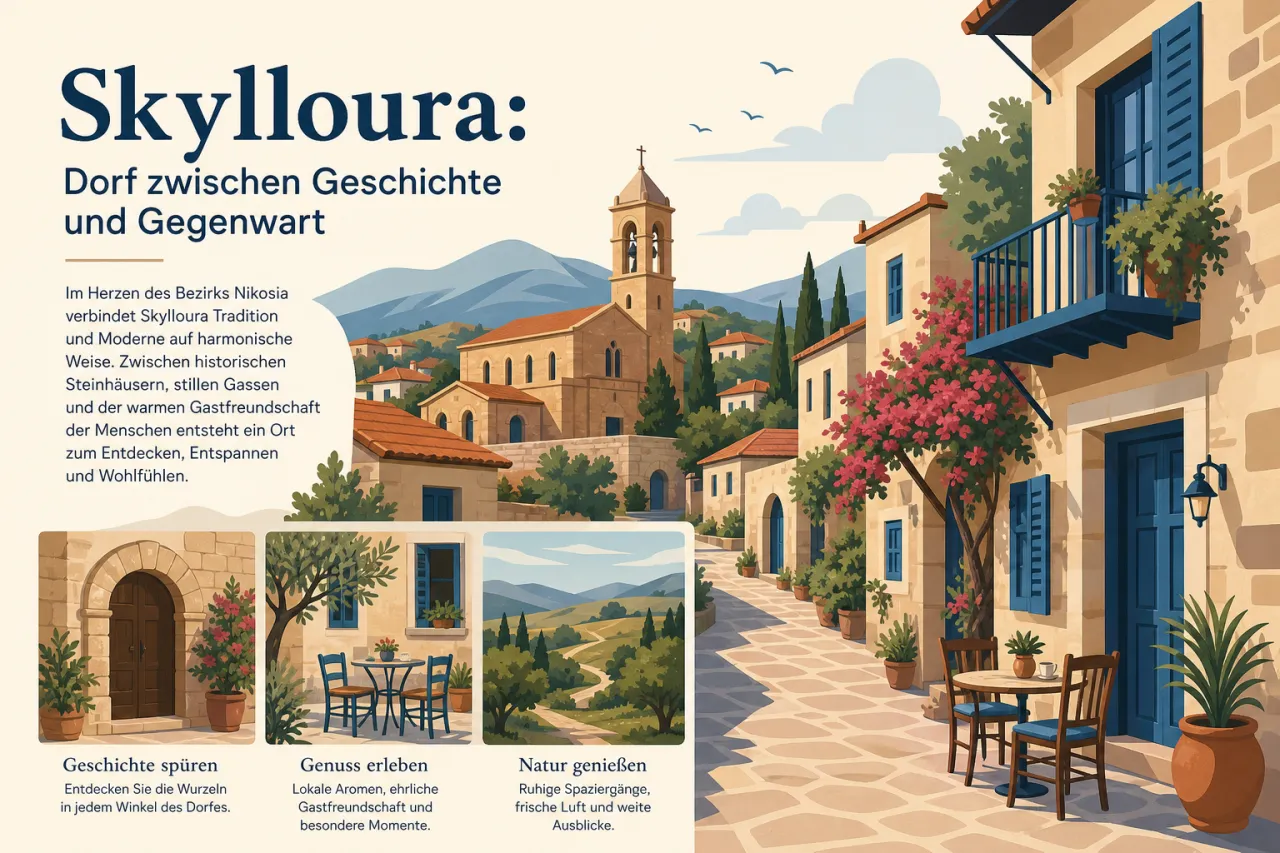 Skylloura: Tradition und Moderne im Herzen Zyperns