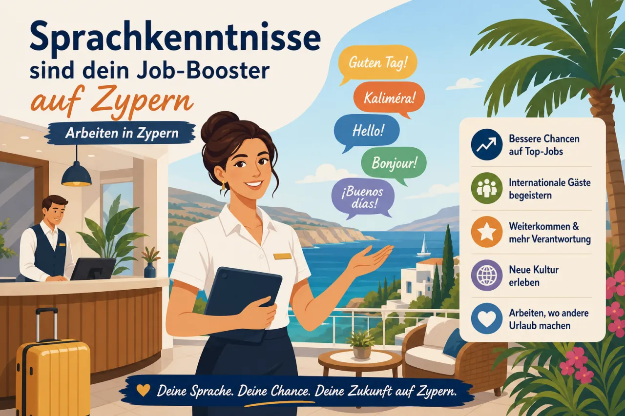 Sprachkenntnisse und ihre Bedeutung im Arbeitsmarkt von Zypern