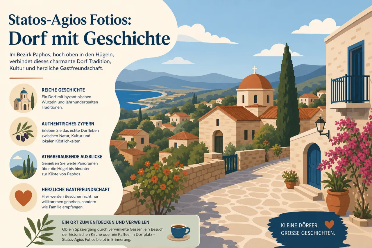 Statos-Agios Fotios: Ein charmantes Dorf mit reicher Tradition