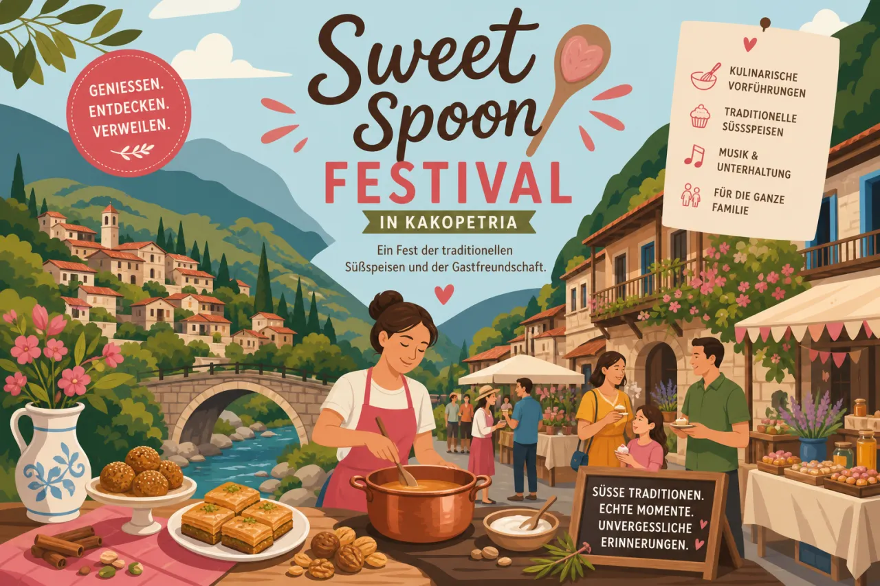 Sweet Spoon Festival in Kakopetria: Traditionelle Süßspeisen und kulinarische Entdeckungen