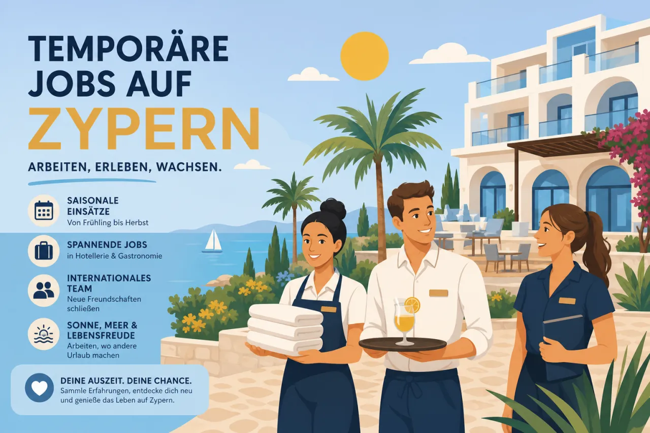 Temporäre und saisonale Jobs auf der Insel