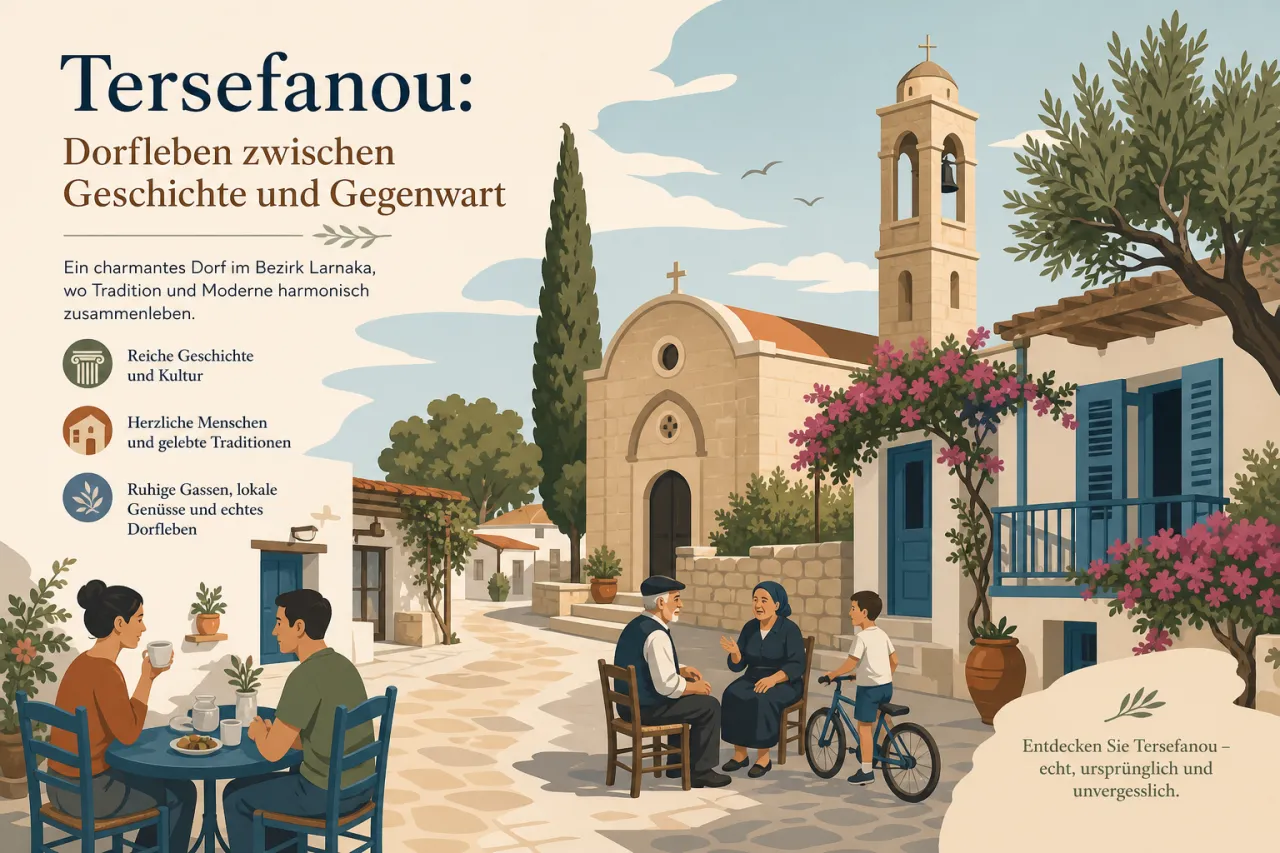 Tersefanou: Tradition und Moderne im Einklang