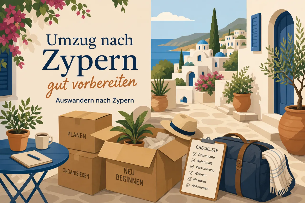 Tipps für den Umzug nach Zypern: Vorbereitung und Planung