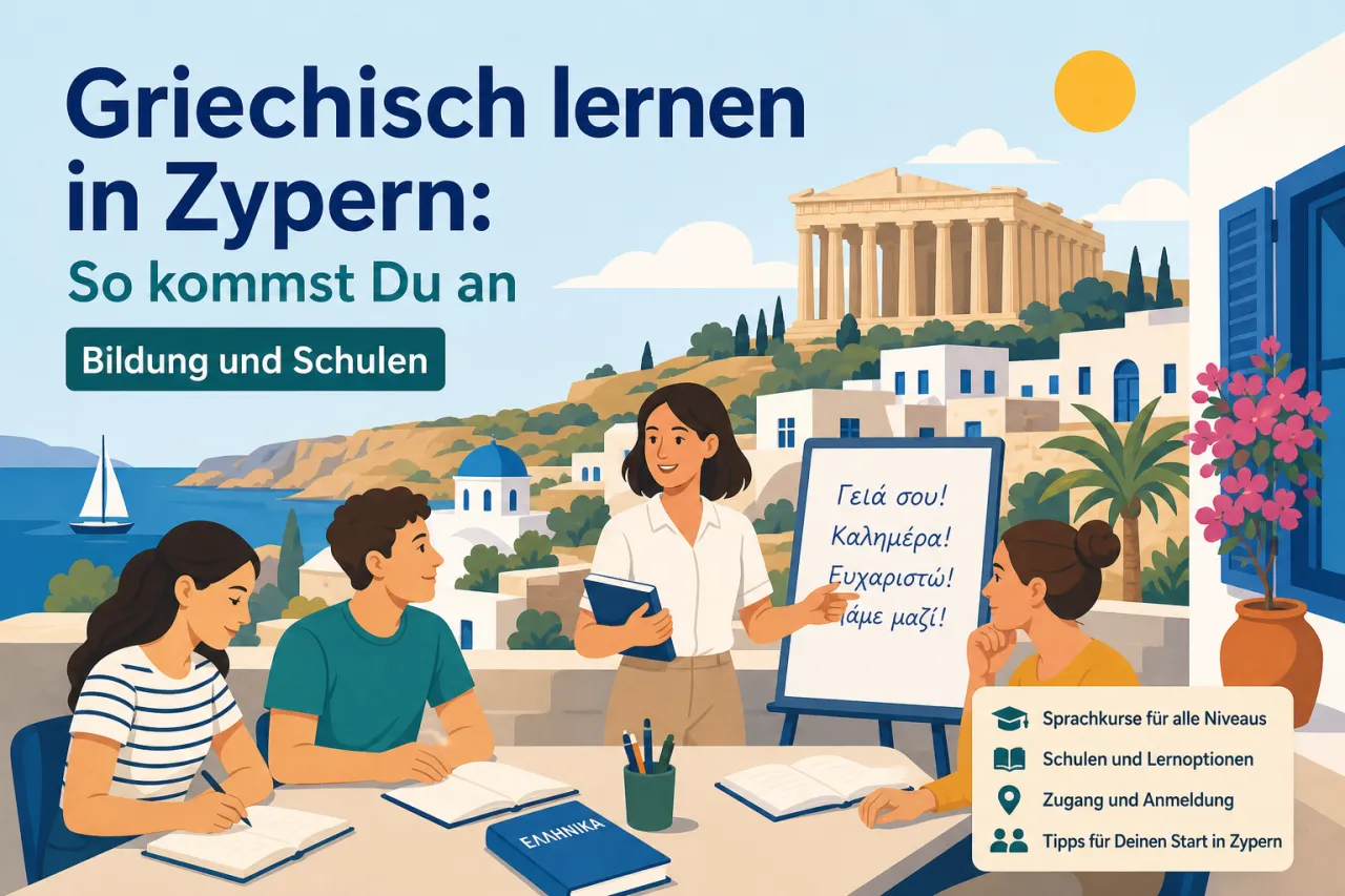 Tipps zum Erlernen der griechischen Sprache für ein besseres Ankommen in Zypern