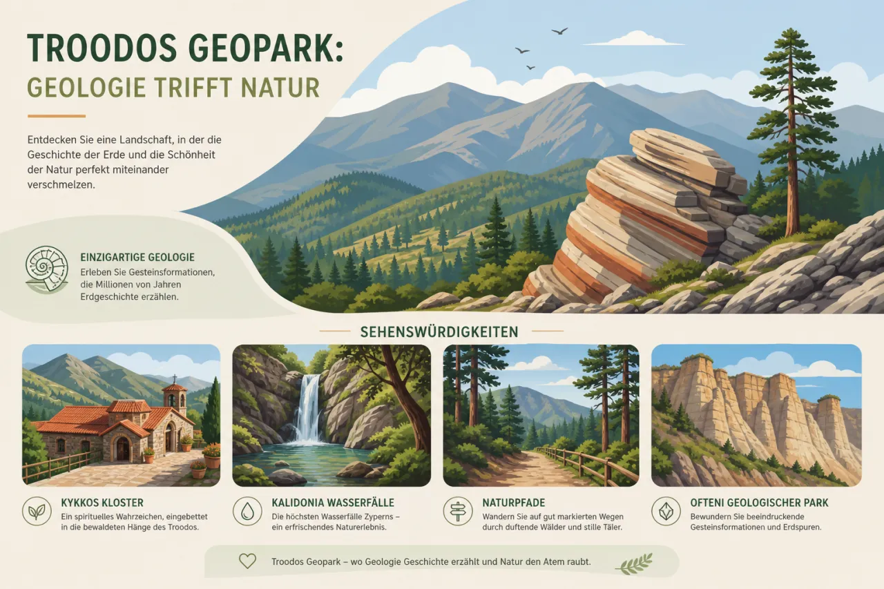 Troodos Geopark: Geologie trifft Natur