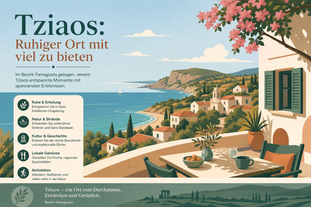 Tziaos: Ein ruhiger Ort mit viel zu bieten