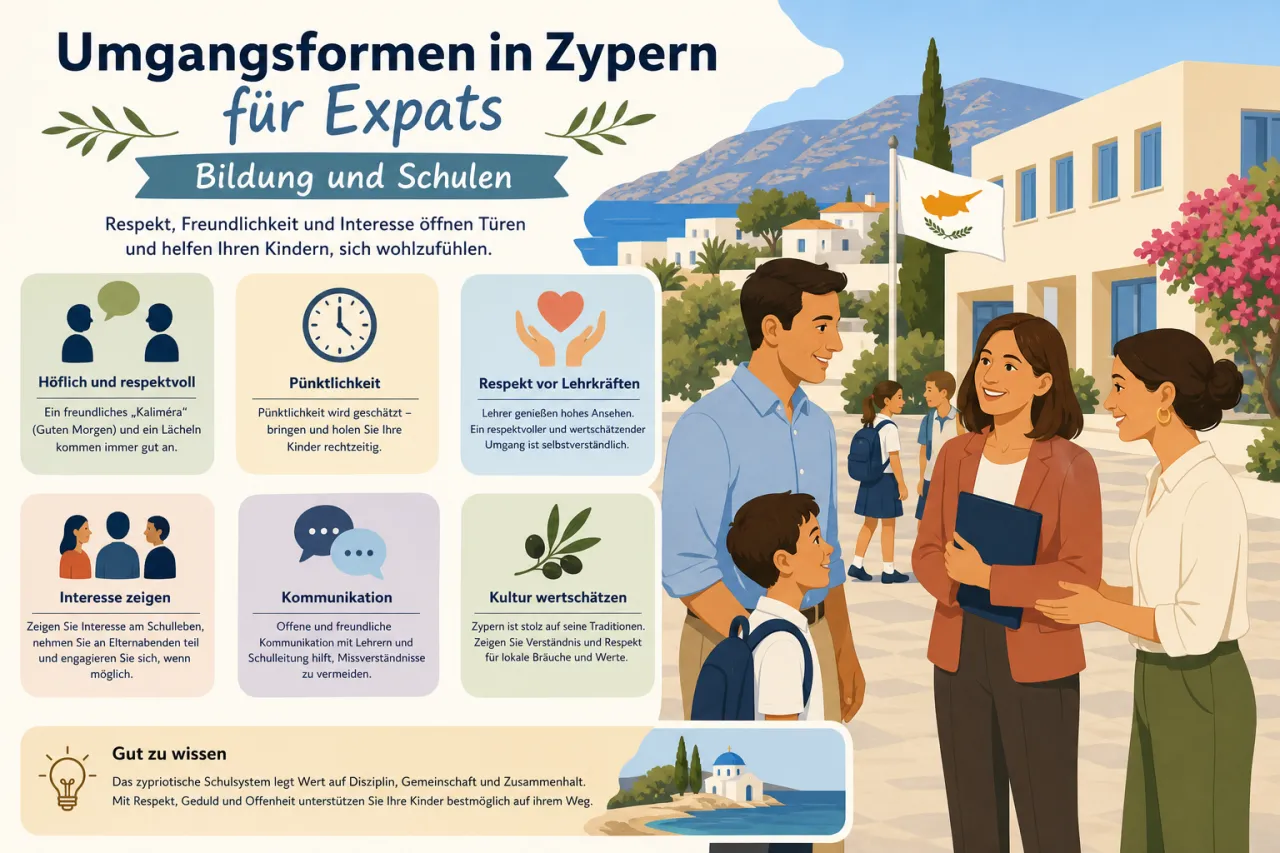 Umgangsformen und Etikette: Was Expats in Zypern wissen sollten