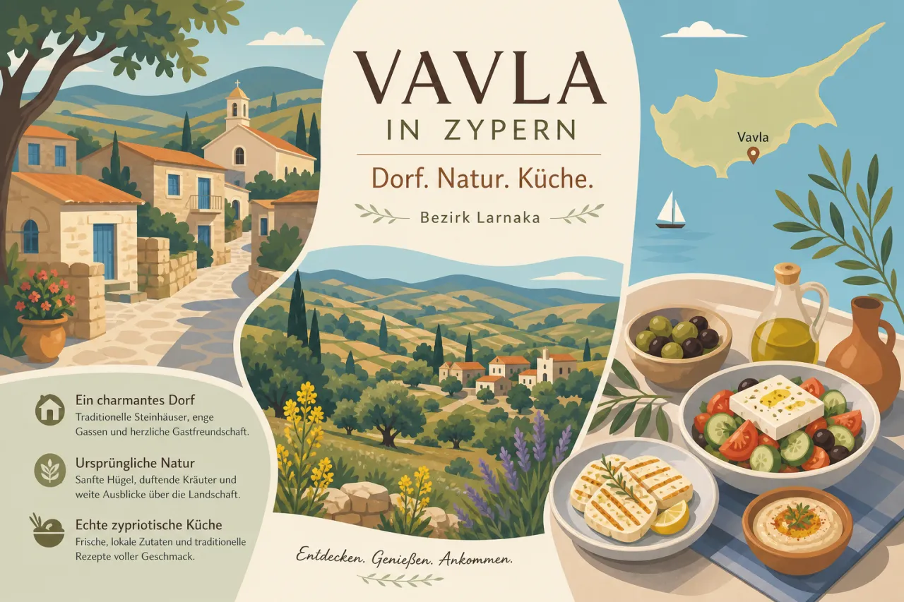 Vavla: Ein malerisches Dorf im Herzen Zyperns