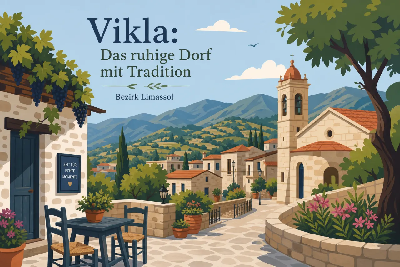Vikla: Ein ruhiges Dorf mit reicher Tradition