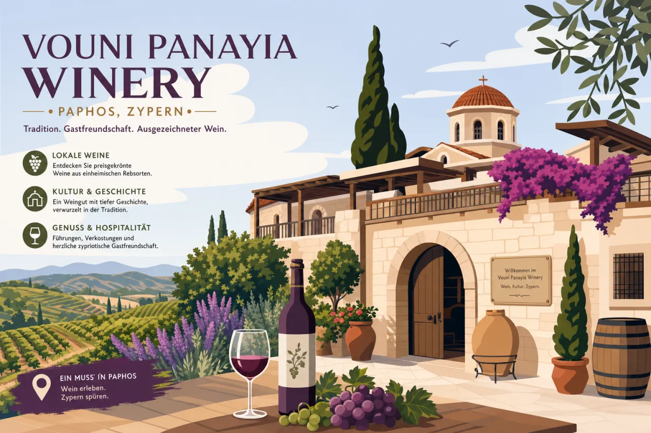 Vouni Panayia Winery: Weingut und Verkostungen in Paphos