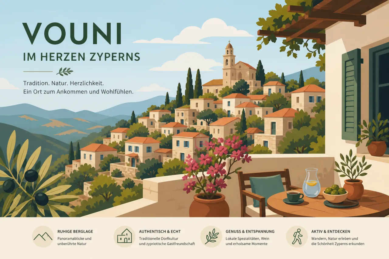 Vouni im Herzen Zyperns