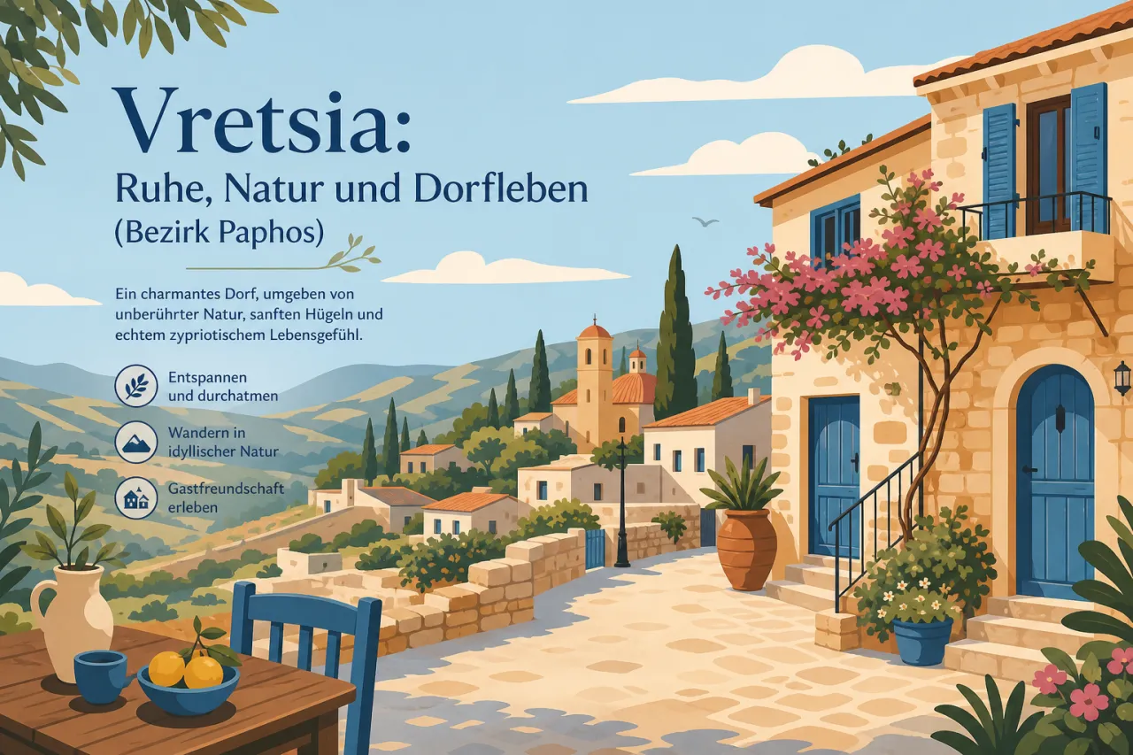 Vretsia: Ruhe, Natur und Dorfleben