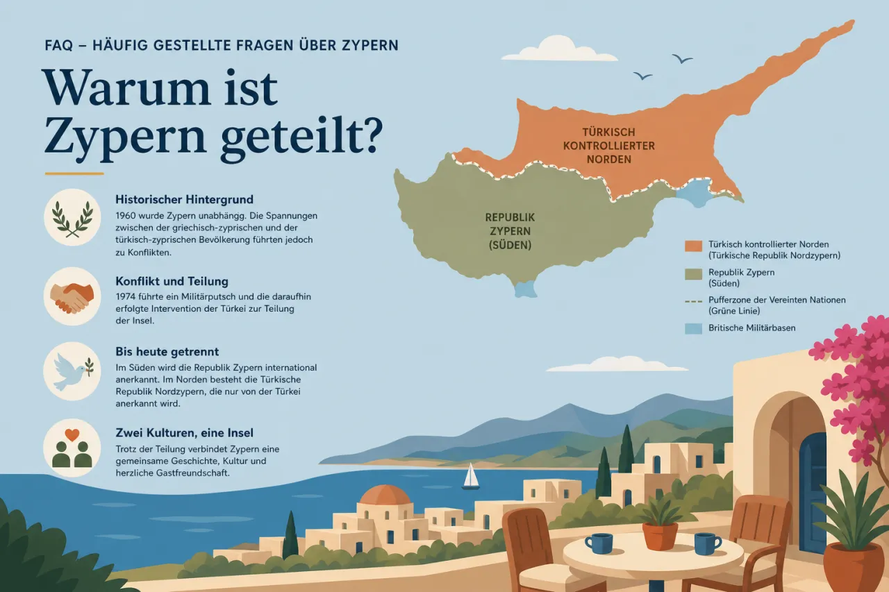Warum ist Zypern geteilt?