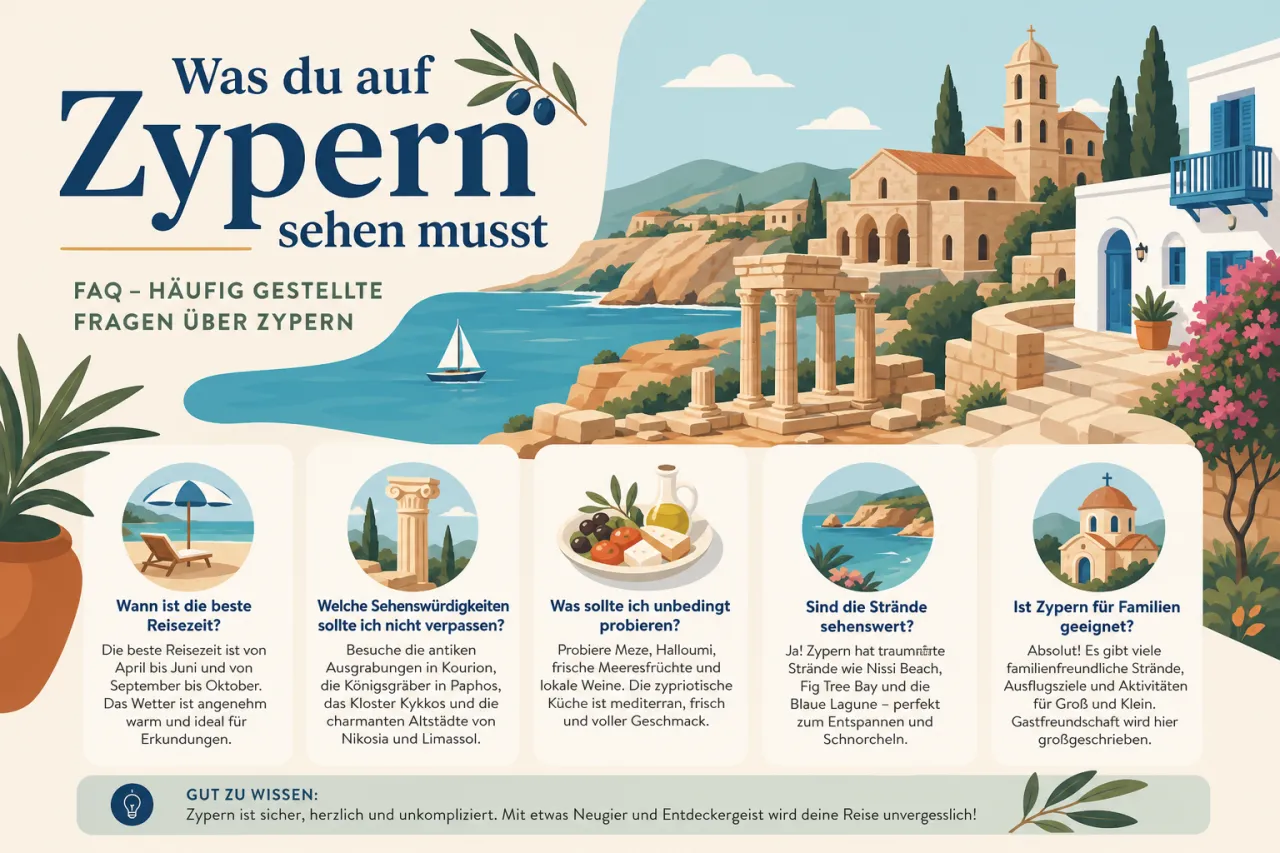 Was muss man auf Zypern gesehen haben?