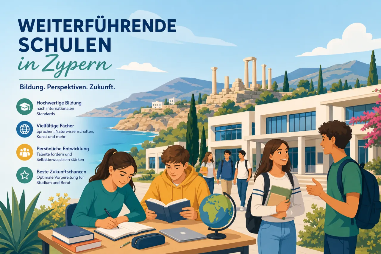 Weiterführende Schulen und Gymnasien in Zypern