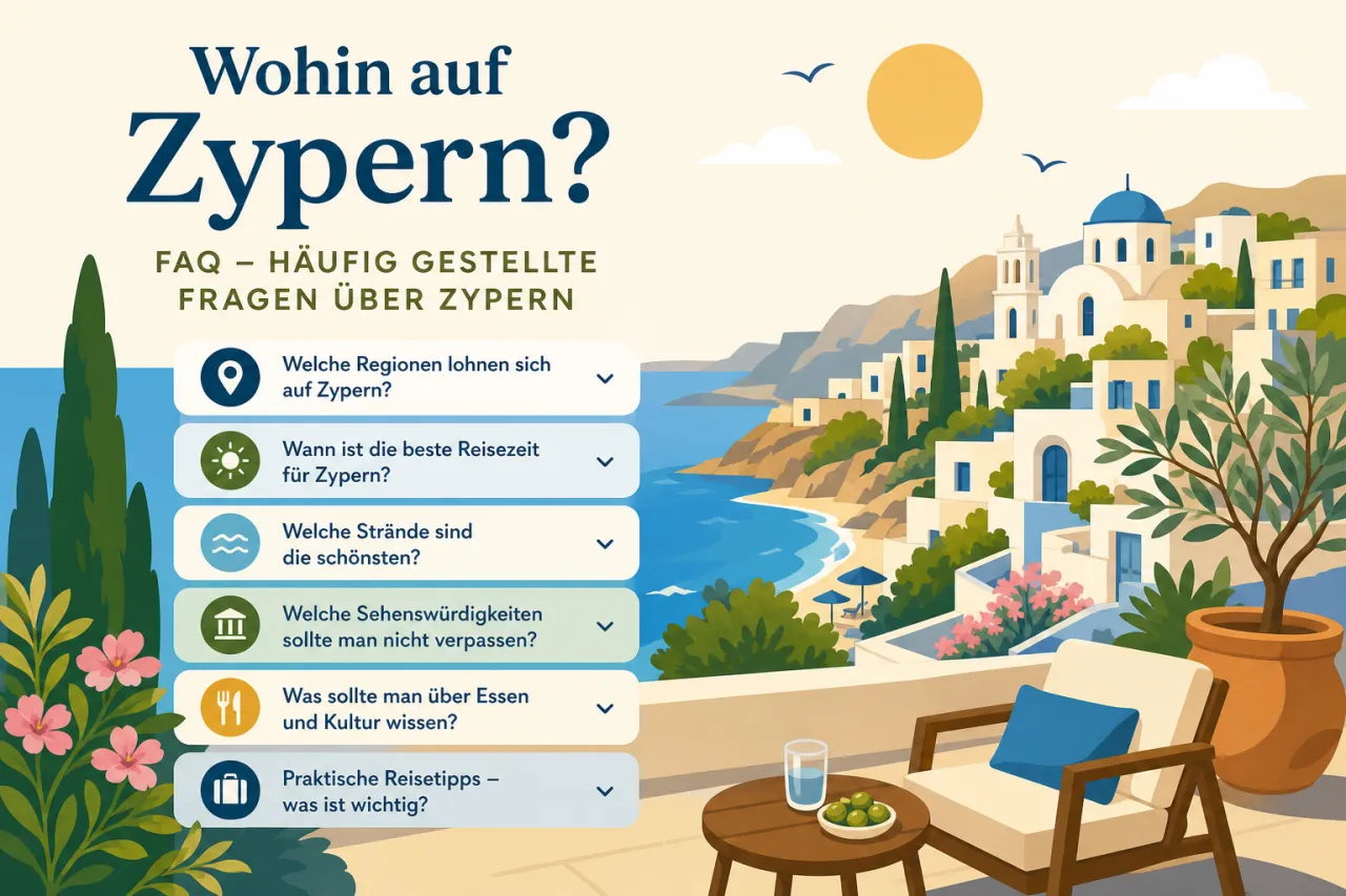 Wohin auf Zypern?