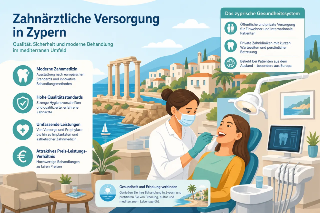Zahnärztliche Versorgung in Zypern: Tipps und Empfehlungen