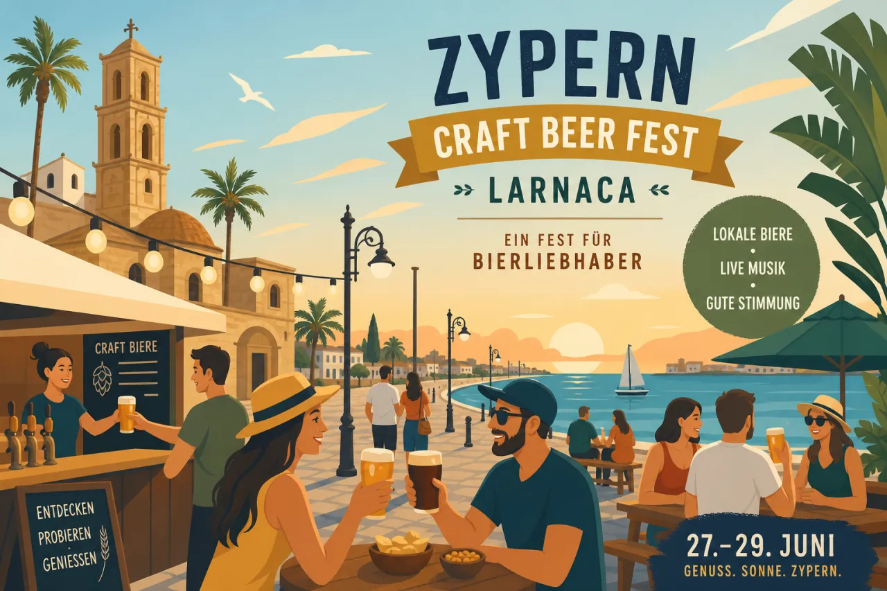 Zypern Craft Beer Fest in Larnaca: Bierkultur und handwerkliche Braukunst