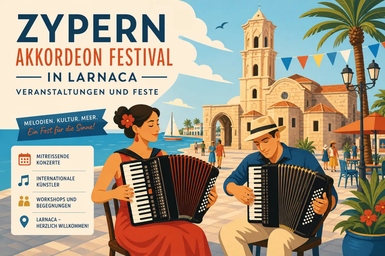 Zypern Internationales Akkordeon Festival in Larnaca: Musik und Virtuosität
