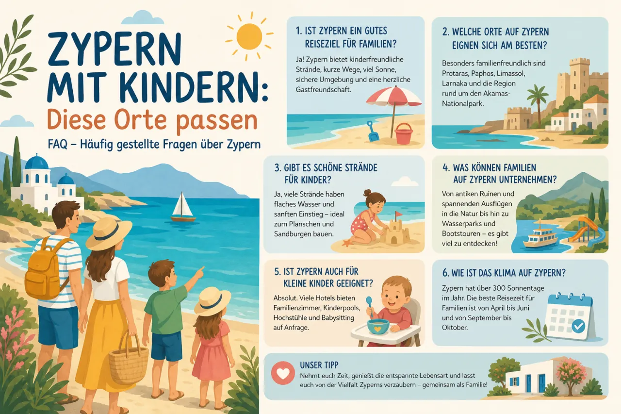 Zypern mit Kindern - wohin?