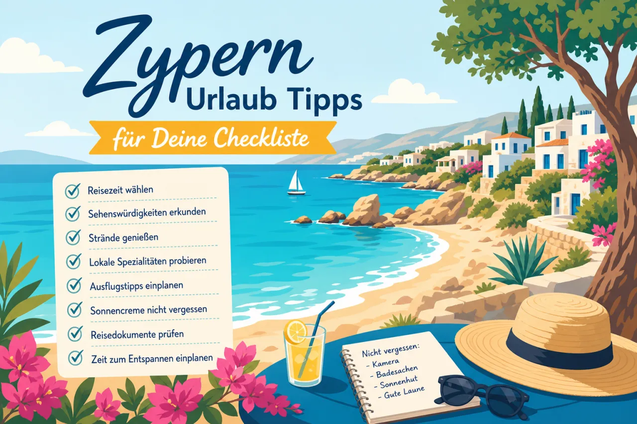 Zypern Urlaub Tipps für Deine Checkliste