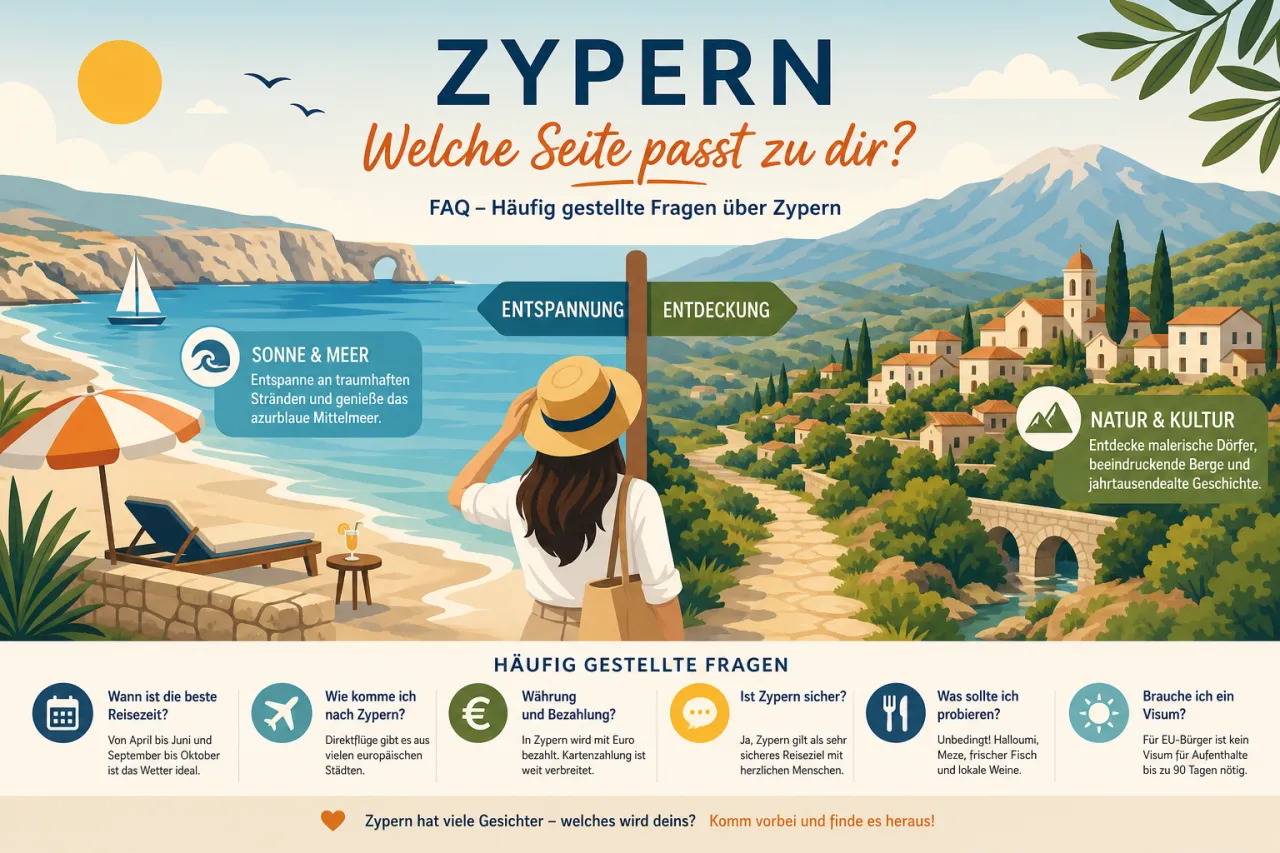 Zypern: Welche Seite ist schöner?