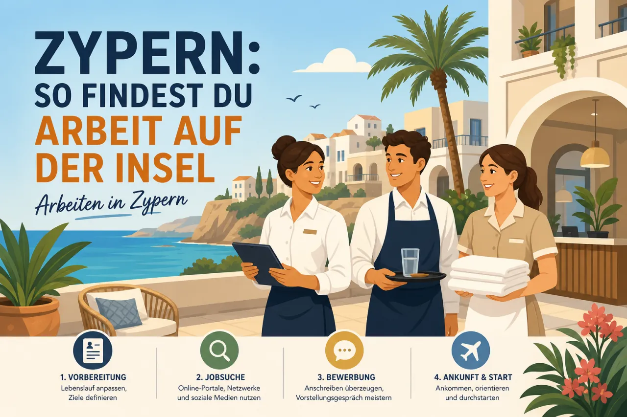 Zypern: Wie man Arbeit auf der Insel findet