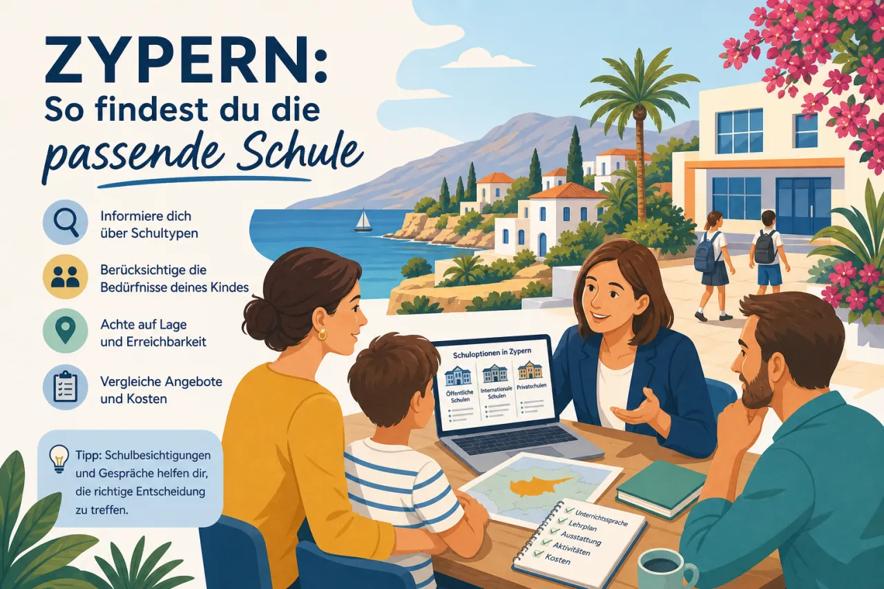 Zypern: Wie man die richtige Schule für sein Kind findet