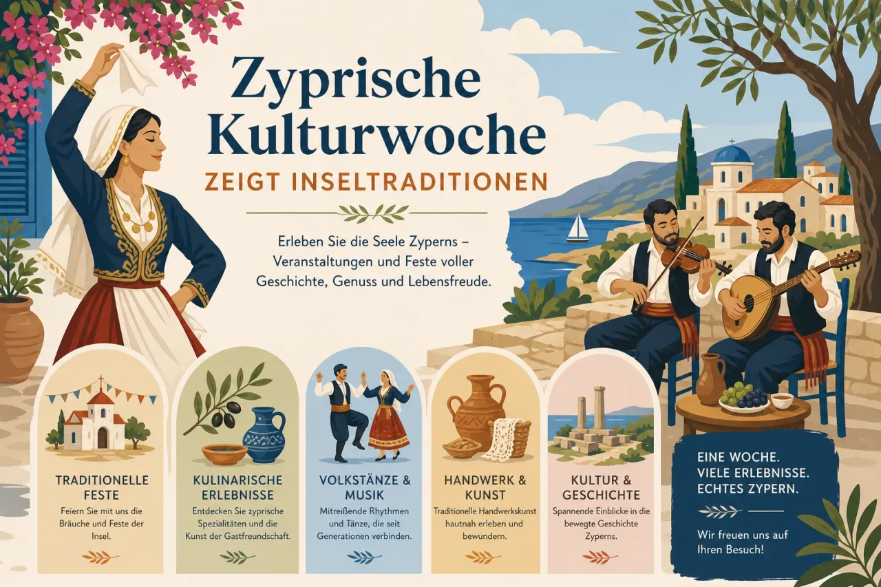 Zyprische Kulturwoche: Einblick in die reiche Kultur und Traditionen