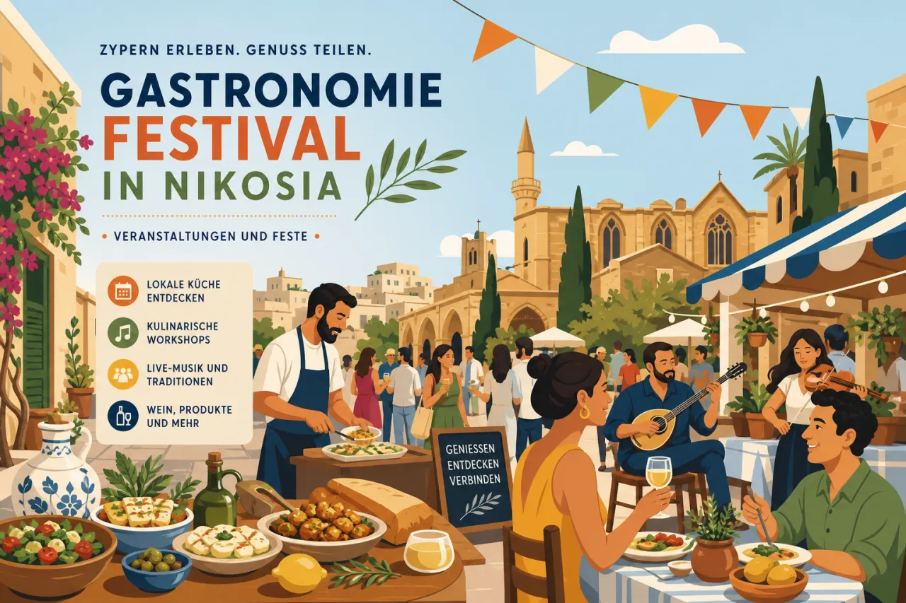 Zyprus Gastronomie Festival in Nikosia: Kulinarische Entdeckungsreise durch Zypern