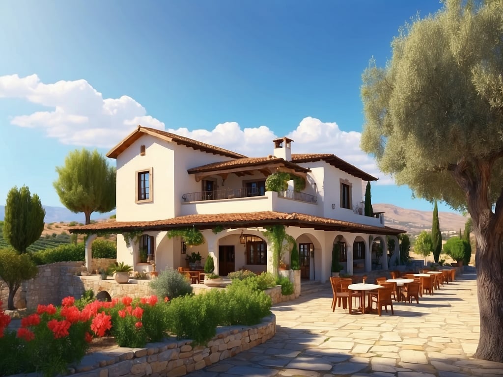 Dorfansicht von Finikaria